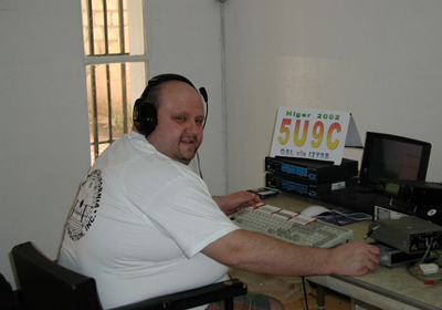 Paolo I2UIY DXpedition Niger 2002